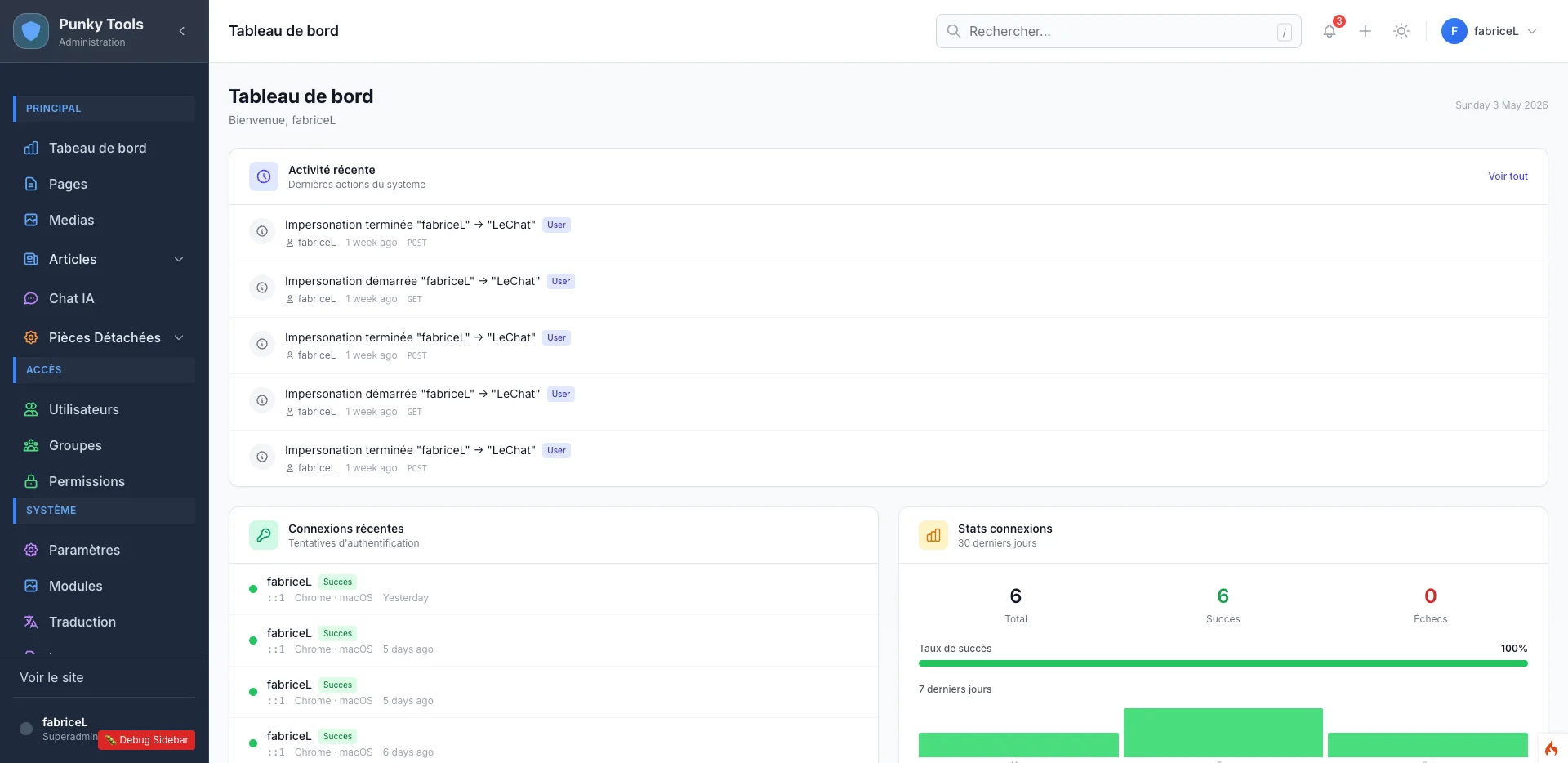 Punky Tools : le framework PHP